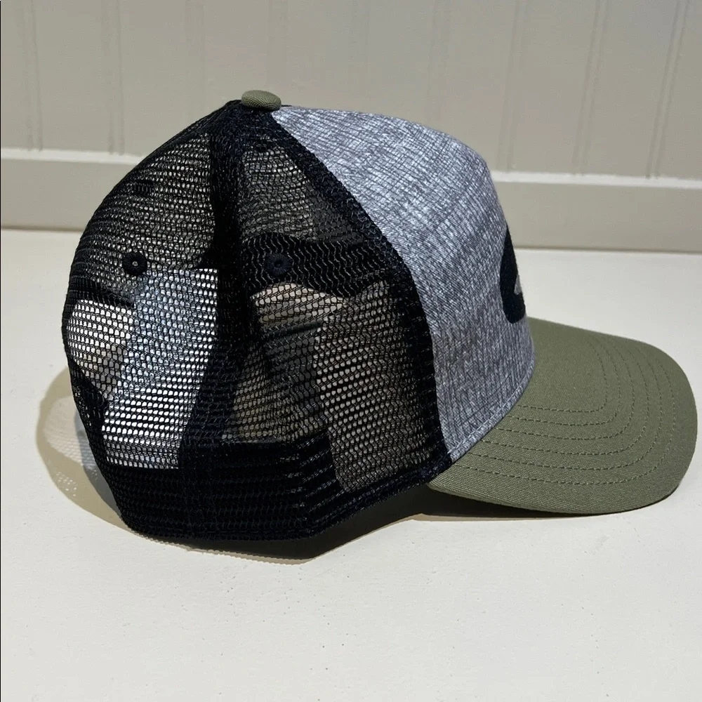 NWT prAna Unisex Journeyman Trucker Cargo Green Later Gator Hat‎